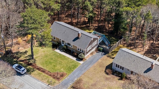 drone / aerial view