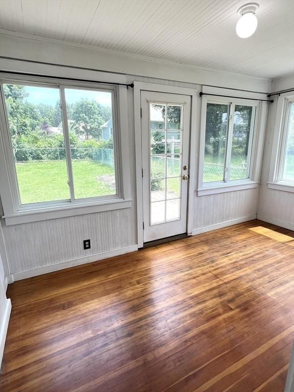 65 Franklin Rd, Longmeadow, MA 01106 - view of unfurnished sunroom