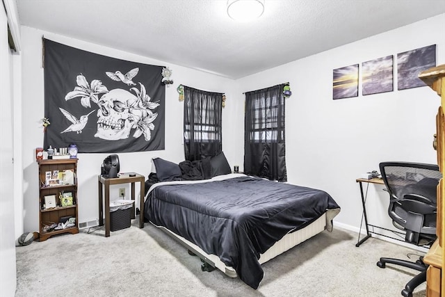 17 Barnard Rd, Lawrence, MA 01843 - bedroom with carpet floors, baseboards, and a textured ceiling