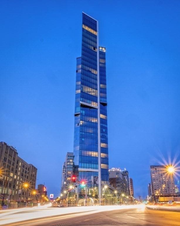 188 Brookline Ave Unit 23C, Boston, MA 02215 - property at twilight featuring a view of city lights