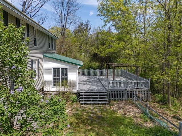 77 Center St, Ashburnham, MA 01430 - view of deck