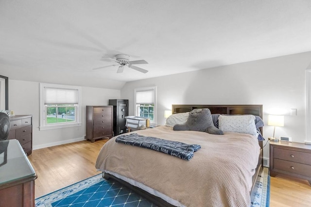 2 Ridge Rd, East Longmeadow, MA 01028 - bedroom with wood finished floors, a ceiling fan, and baseboards