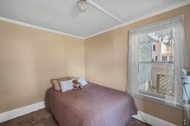 17-19 Whitehall Rd, Amesbury, MA 01913 - bedroom with crown molding and carpet