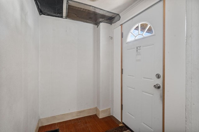 17-19 Whitehall Rd, Amesbury, MA 01913 - foyer with wood finished floors