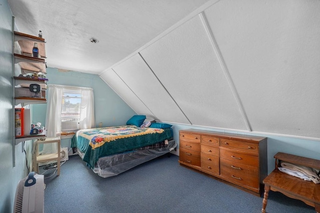 17-19 Whitehall Rd, Amesbury, MA 01913 - bedroom featuring vaulted ceiling and carpet flooring
