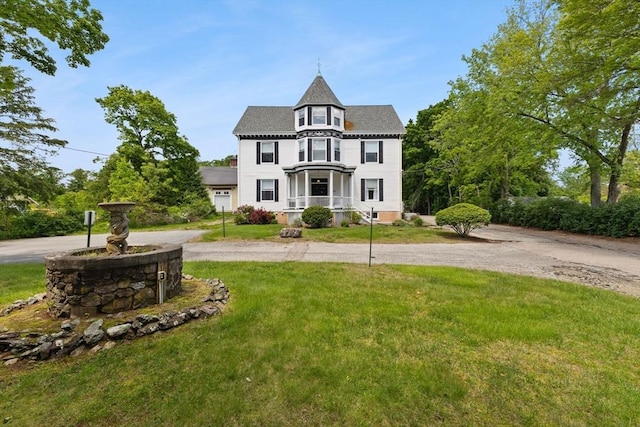 543 Newport Ave, Attleboro, MA 02703 - victorian home with a front yard