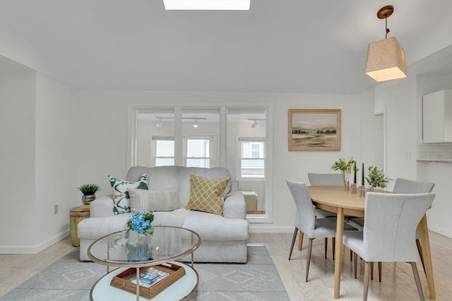 215 Norfolk St Unit 2, Cambridge, MA 02139 - living room with baseboards