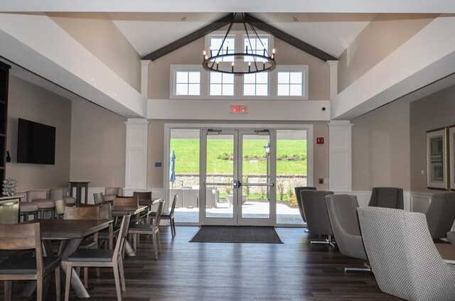 view of community lobby