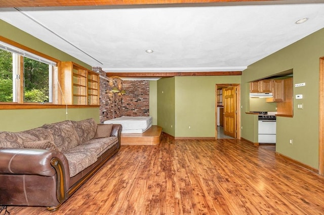 8 Horseshoe Dr, Acton, MA 01720 - living room with wood finished floors and baseboards