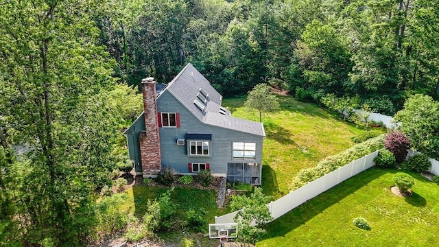8 Horseshoe Dr, Acton, MA 01720 - view of subject property featuring a forest