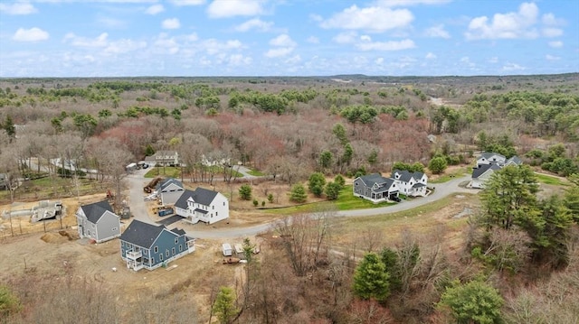 66-3 Parish Rd, Georgetown, MA 01833 - drone / aerial view of a heavily wooded area