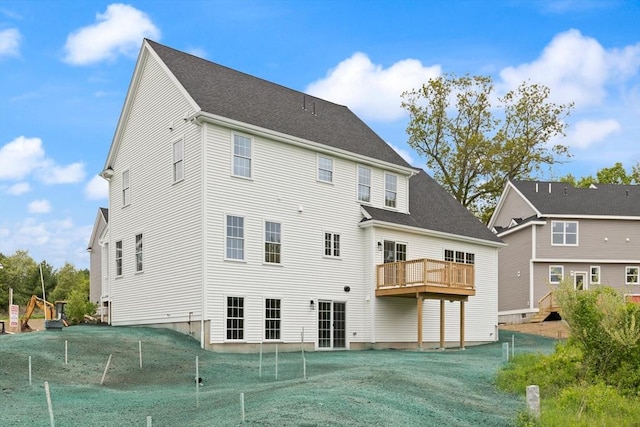 66-3 Parish Rd, Georgetown, MA 01833 - back of house featuring a lawn and a deck