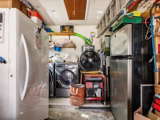 1244 Corktree E, Port Charlotte, FL 33952 - laundry room with independent washer and dryer