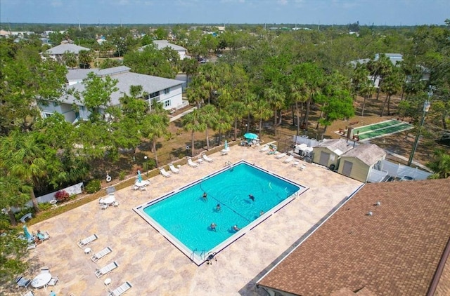 1244 Corktree E, Port Charlotte, FL 33952 - view of community pool