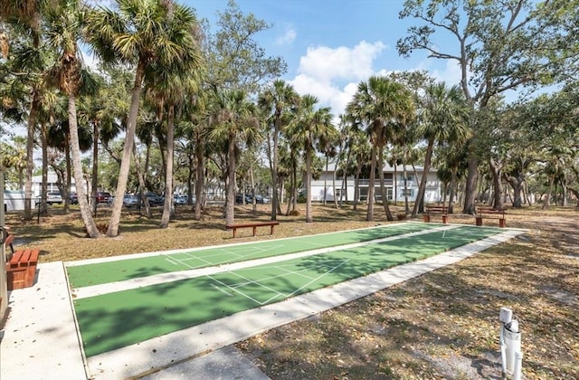 1244 Corktree E, Port Charlotte, FL 33952 - view of community with shuffleboard