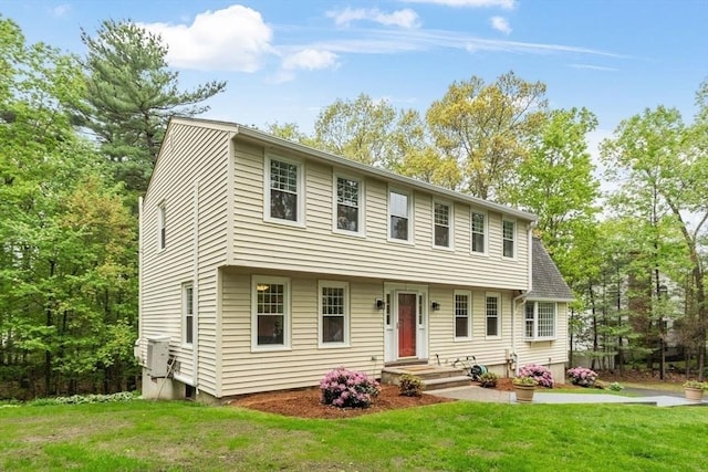 163 Candlestick Rd, North Andover, MA 01845 - colonial home with a front lawn