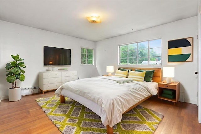 14 Forty Steps Ln, Nahant, MA 01908 - bedroom with hardwood / wood-style floors and baseboards