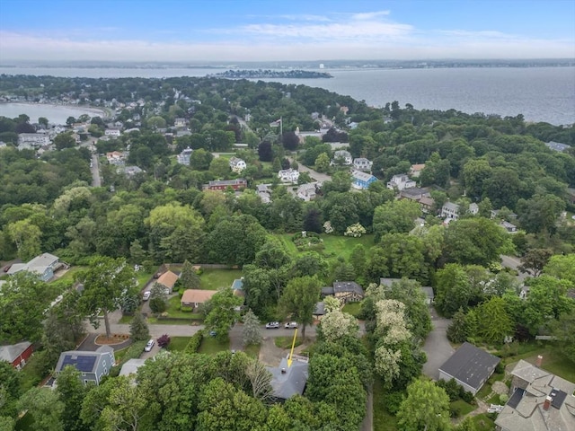 14 Forty Steps Ln, Nahant, MA 01908 - aerial overview of property's location with a large body of water and nearby suburban area