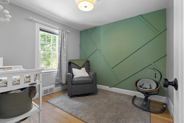 230 Beal Rd, Waltham, MA 02453 - living area featuring wood finished floors and baseboards
