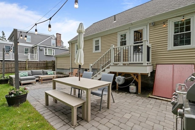 230 Beal Rd, Waltham, MA 02453 - view of patio with outdoor lounge area and outdoor dining space