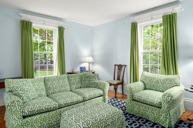 32 School St, Belmont, MA 02478 - living room featuring wood finished floors