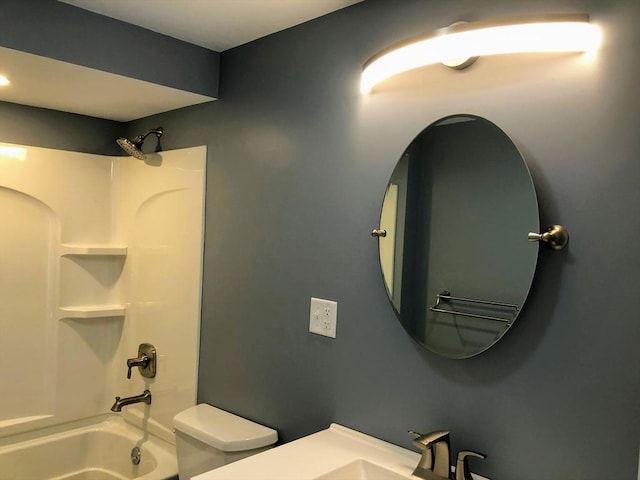 28-32 Calvary St, Waltham, MA 02453 - full bath with toilet, tub / shower combination, and a sink