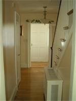 hall featuring stairs