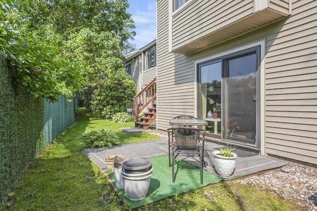 7 Thayer Pond Dr Unit 11, Oxford, MA 01537 - view of yard with a patio area