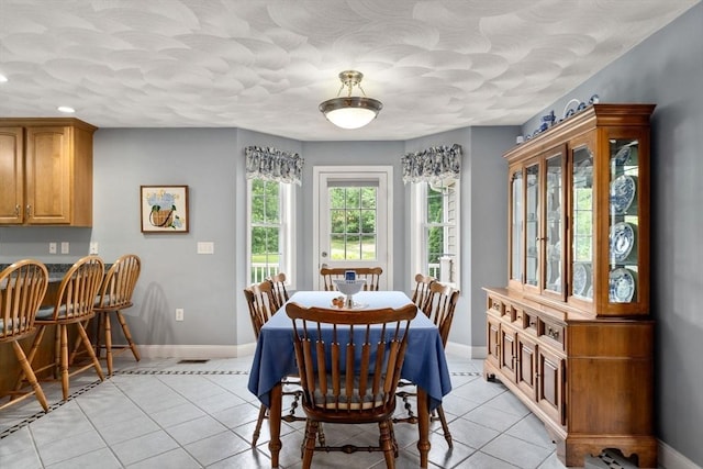 75 Birchwood Rd, Tewksbury, MA 01876 - dining room with light tile patterned floors and recessed lighting