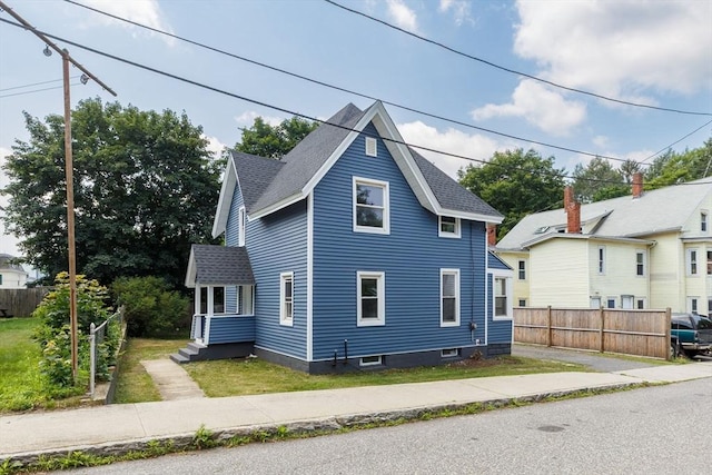 3 Aspen Ct, Ware, MA 01082 - view of front of house with a shingled roof and entry steps