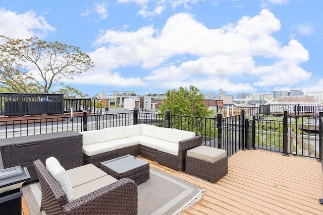 474 E 3rd Unit 2, Boston, MA 02127 - deck featuring outdoor lounge area