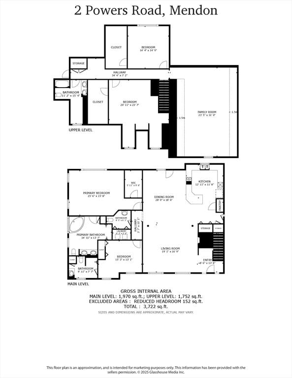 2 Powers Rd, Mendon, MA 01756 - room layout