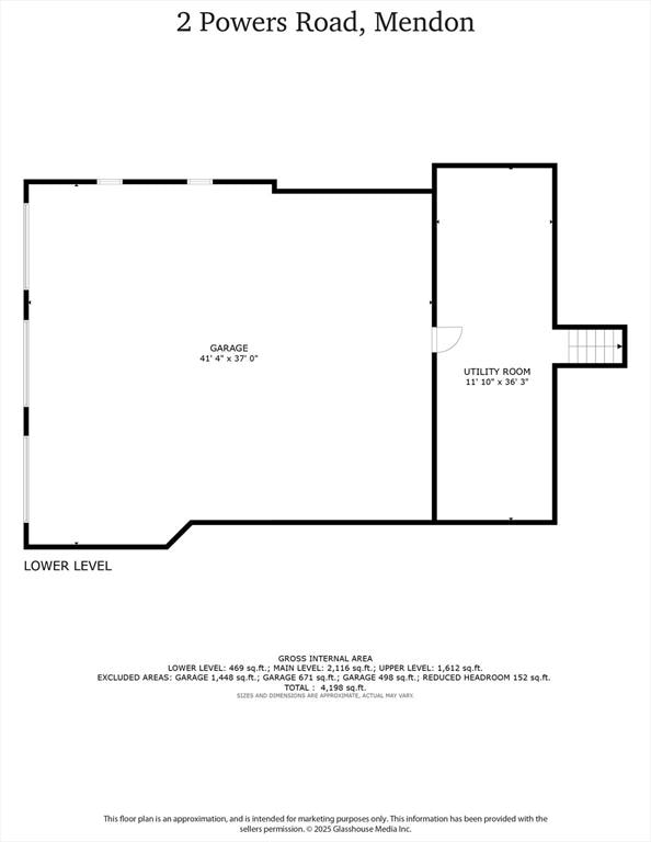 2 Powers Rd, Mendon, MA 01756 - property floor plan