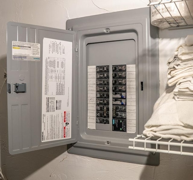 22 Hillsdale Rd, Holbrook, MA 02343 - utility room featuring electric panel