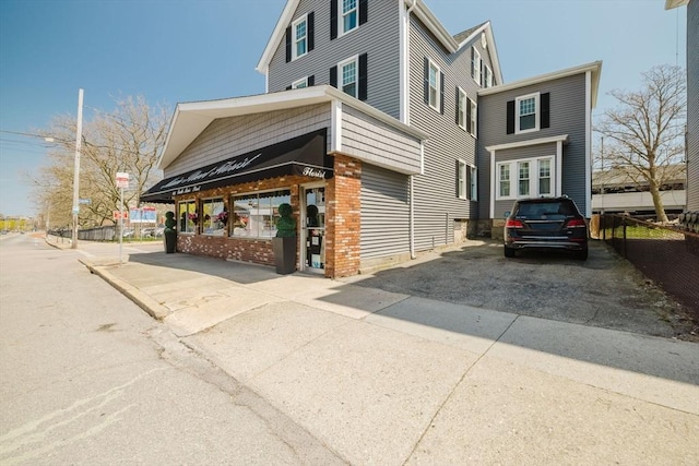 view of property exterior