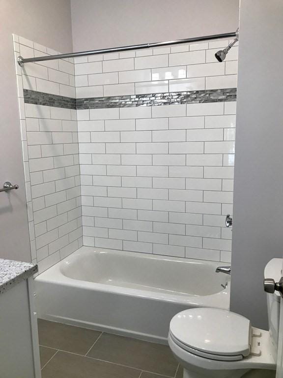 36-38 Coleman St, Boston, MA 02125 - full bathroom featuring tile patterned floors, tub / shower combination, and vanity