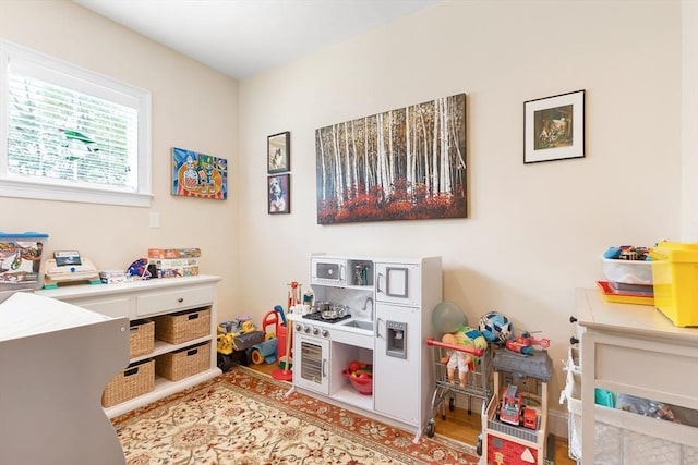 view of rec room