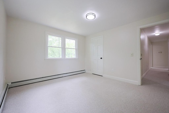 269 Fairview Ave, Rehoboth, MA 02769 - unfurnished room with a baseboard heating unit and light colored carpet