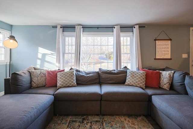 view of living room