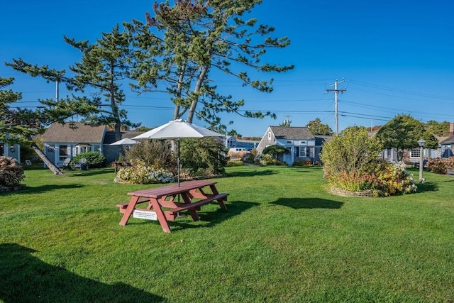 135 S Shore Dr Unit 17, Yarmouth, MA 02664 - view of grassy yard