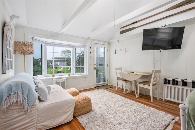 135 S Shore Dr Unit 17, Yarmouth, MA 02664 - living area featuring wood finished floors