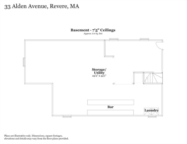 33 Alden Ave, Revere, MA 02151 - property floor plan