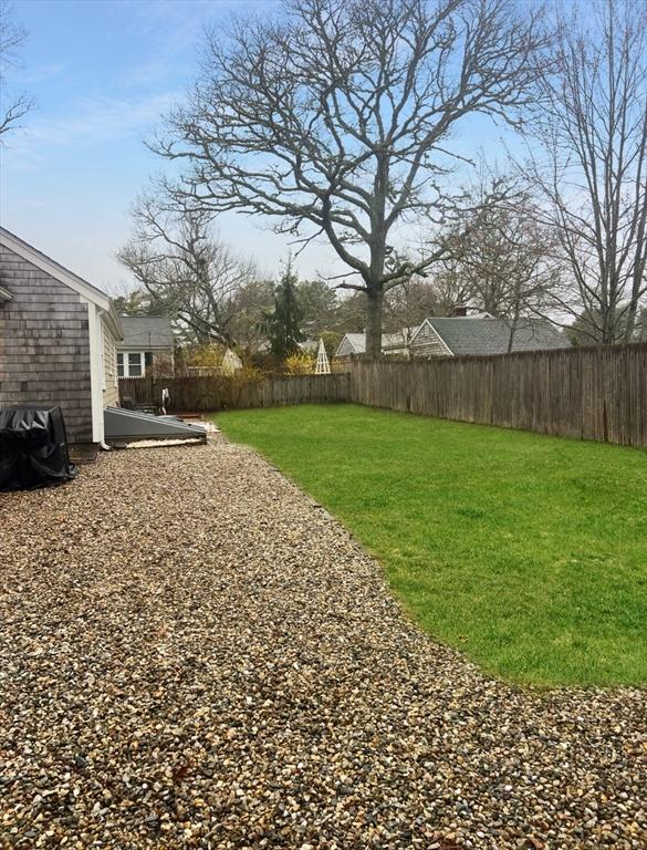 16 Samoset Rd, Yarmouth, MA 02664 - view of yard with a fenced backyard