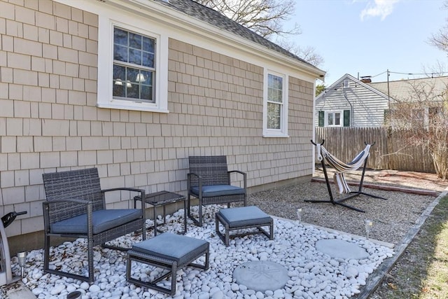 16 Samoset Rd, Yarmouth, MA 02664 - view of patio / terrace with fence