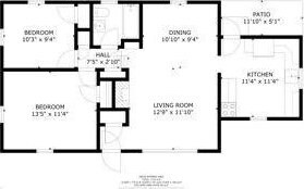 16 Samoset Rd, Yarmouth, MA 02664 - floor plan