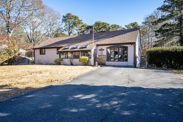 view of ranch-style home