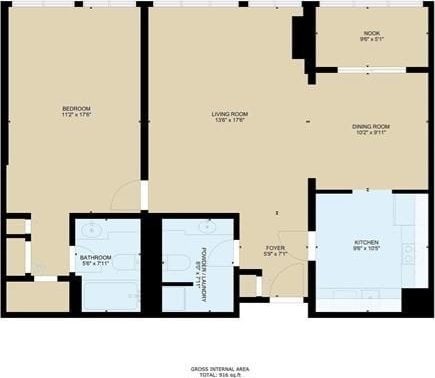 250 Hammond Pond Pkwy Unit 707S, Newton, MA 02467 - home floor plan