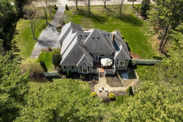 drone / aerial view