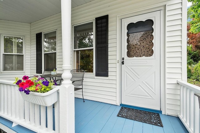 102 Chestnut St, Andover, MA 01810 - view of exterior entry featuring covered porch