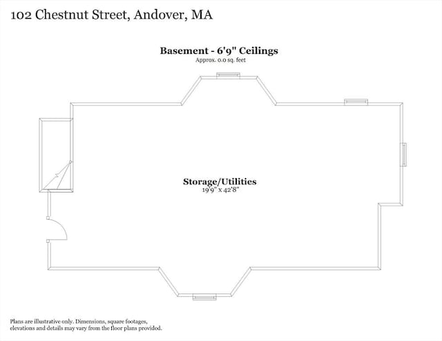 102 Chestnut St, Andover, MA 01810 - room layout